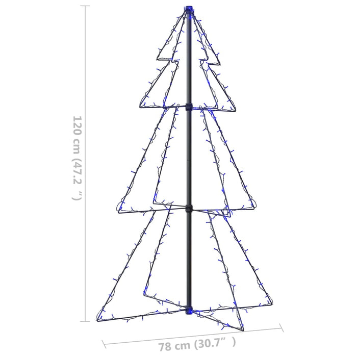 Albero di Natale a Cono con LED per Interni Esterni