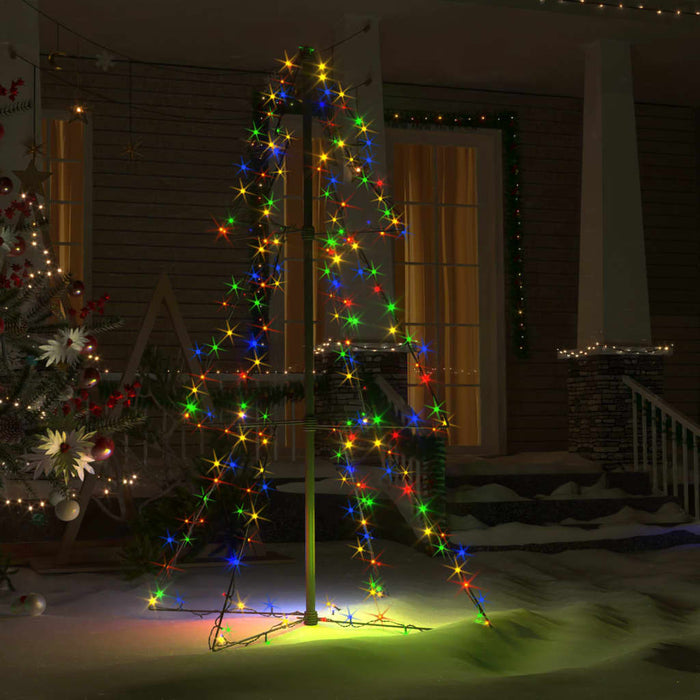 Albero di Natale a Cono con LED per Interni Esterni