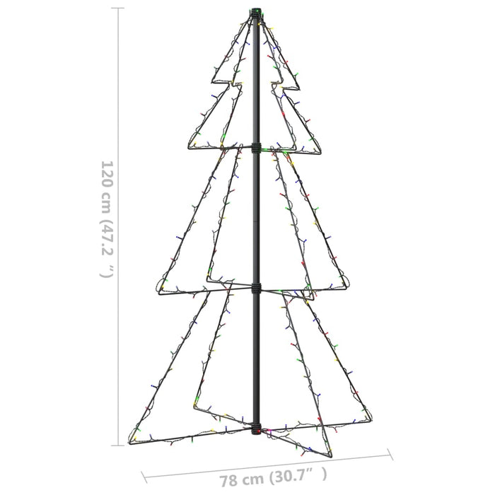 Albero di Natale a Cono con LED per Interni Esterni