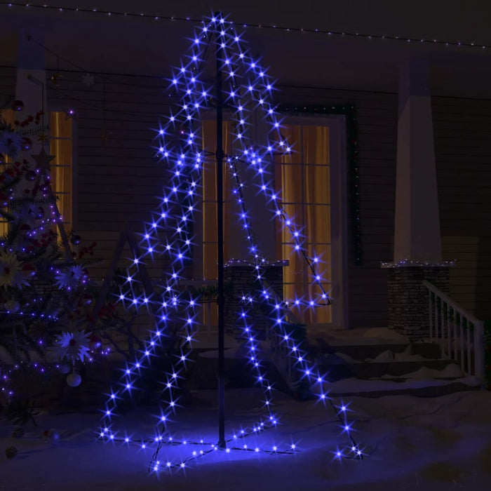 Albero di Natale a Cono con LED per Interni Esterni