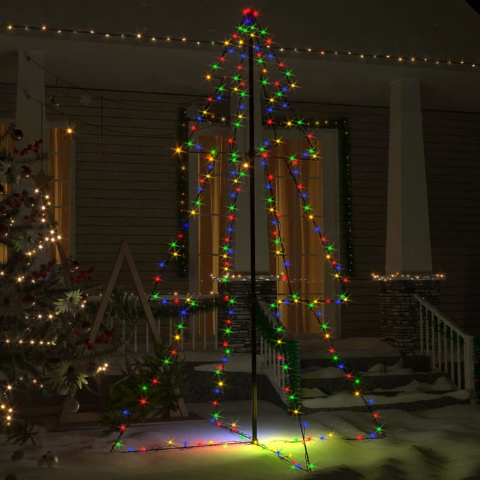 Albero di Natale a Cono con LED per Interni Esterni