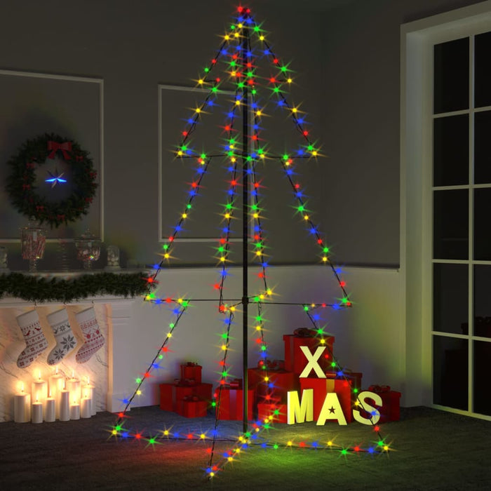 Albero di Natale a Cono con LED per Interni Esterni