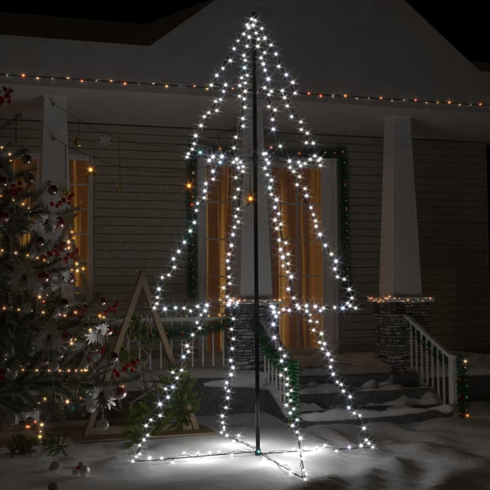 Albero di Natale a Cono con LED per Interni Esterni