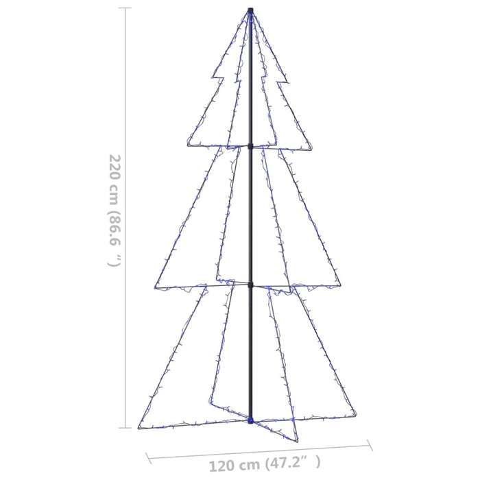 Albero di Natale a Cono con LED per Interni Esterni