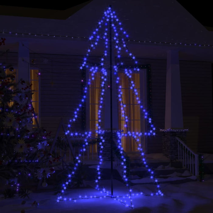 Albero di Natale a Cono con LED per Interni Esterni