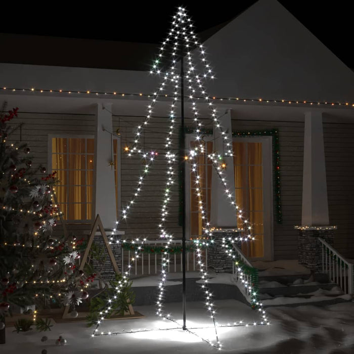 Albero di Natale a Cono con LED per Interni Esterni