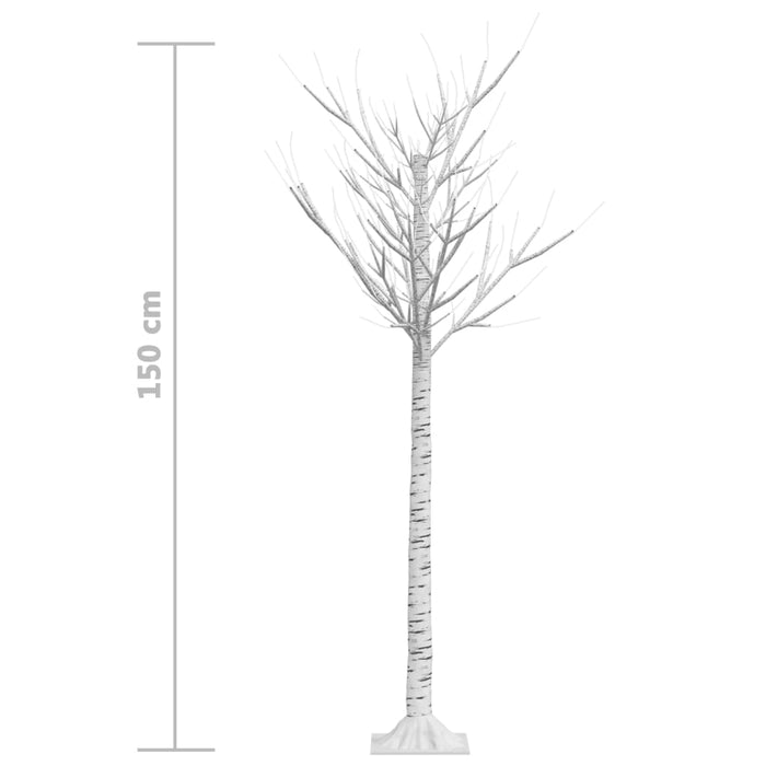 Albero Natale LED Interno Esterno 200, 180, 140, 120 Salice