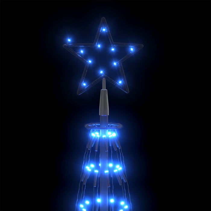 Albero di Natale a Cono Blu con LED