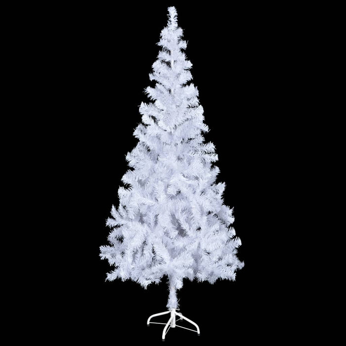 Albero di Natale Preilluminato con Palline e Rami Decorativi