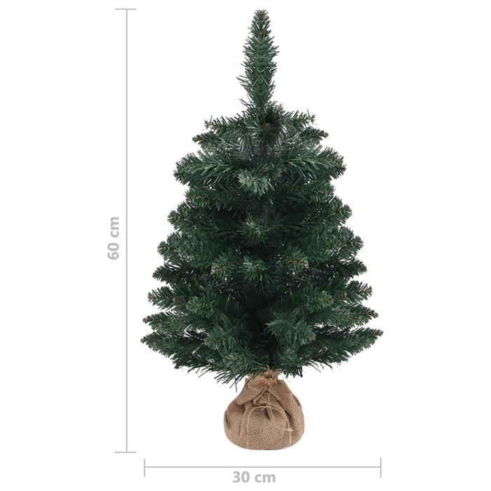 Albero di Natale Artificiale con Supporto in Varianti di Colore e Dimensioni