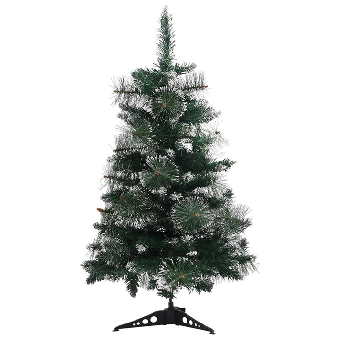 Albero di Natale Artificiale con Neve Floccata e LED in diverse dimensioni e materiali