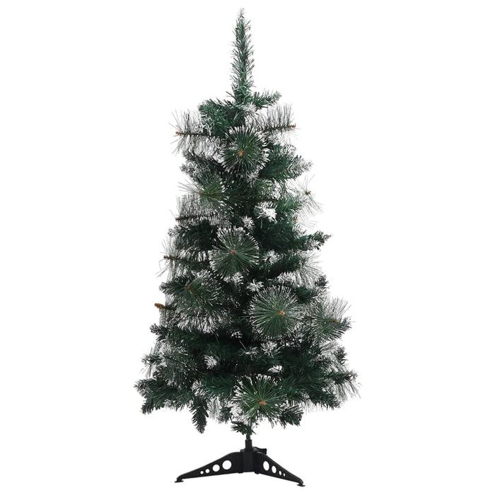 Albero di Natale Artificiale con Neve Floccata e LED in diverse dimensioni e materiali