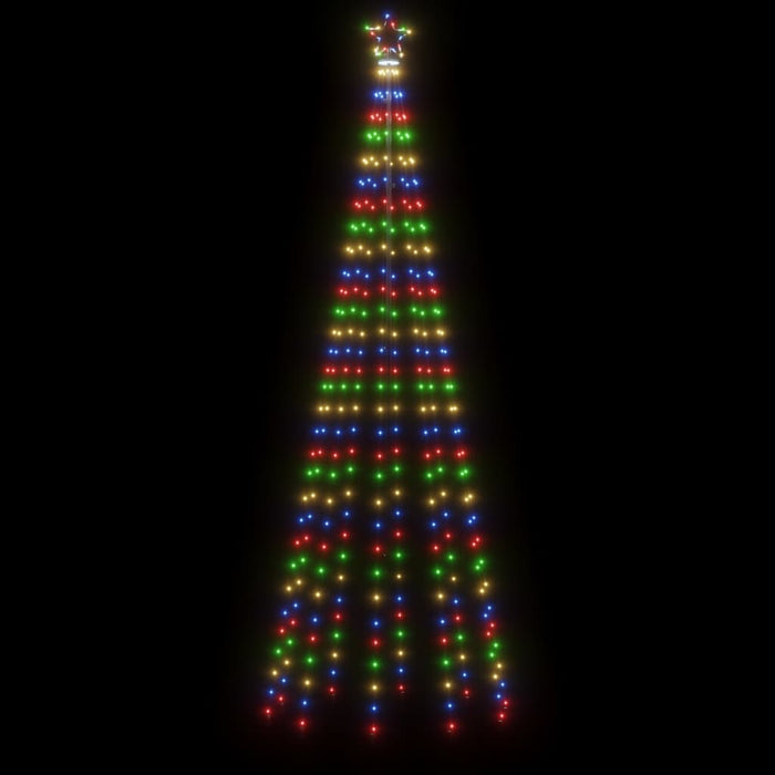 Albero di Natale a Cono Colorato con LED