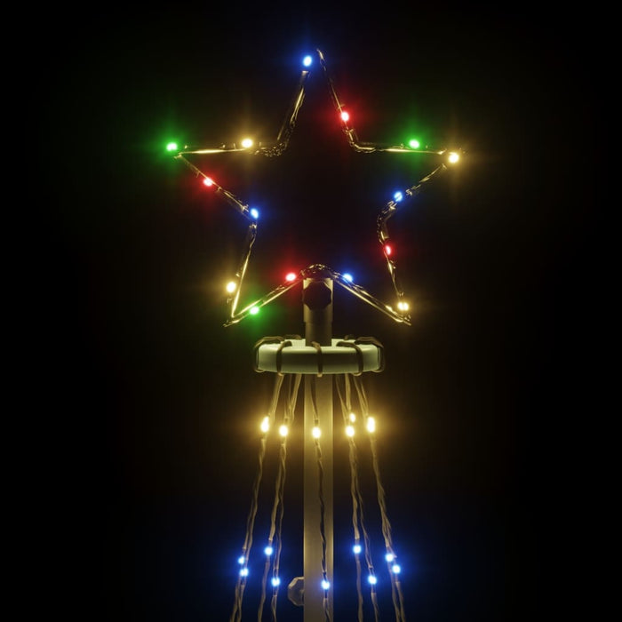 Albero di Natale a Cono Colorato con LED