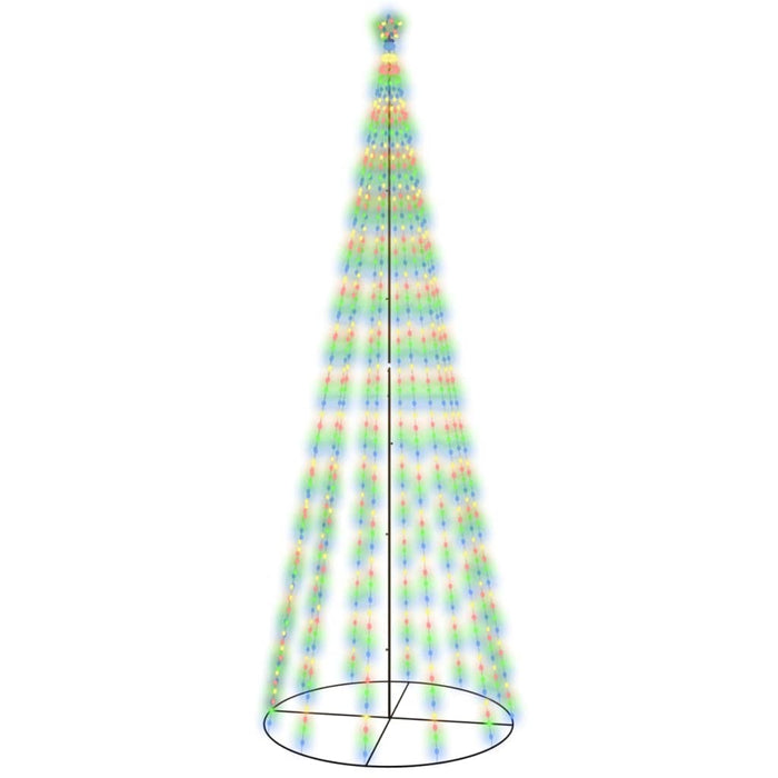 Albero di Natale a Cono Colorato con LED