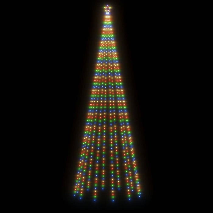 Albero di Natale a Cono Colorato con LED