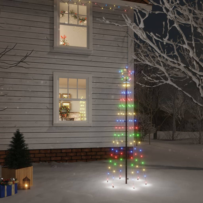 Albero di Natale con Puntale e LED di varie intensità e altezze