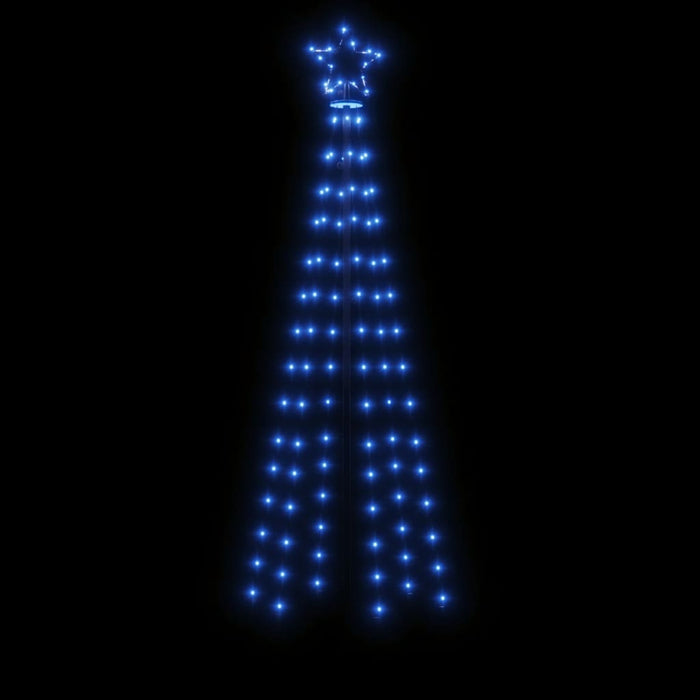 Albero di Natale con Puntale e LED di varie intensità e altezze