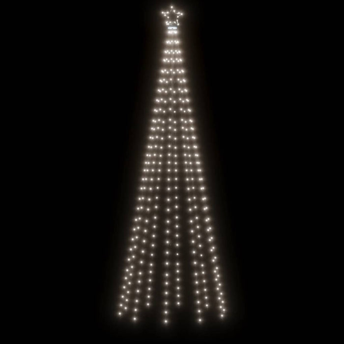 Albero di Natale con Puntale e LED di varie intensità e altezze