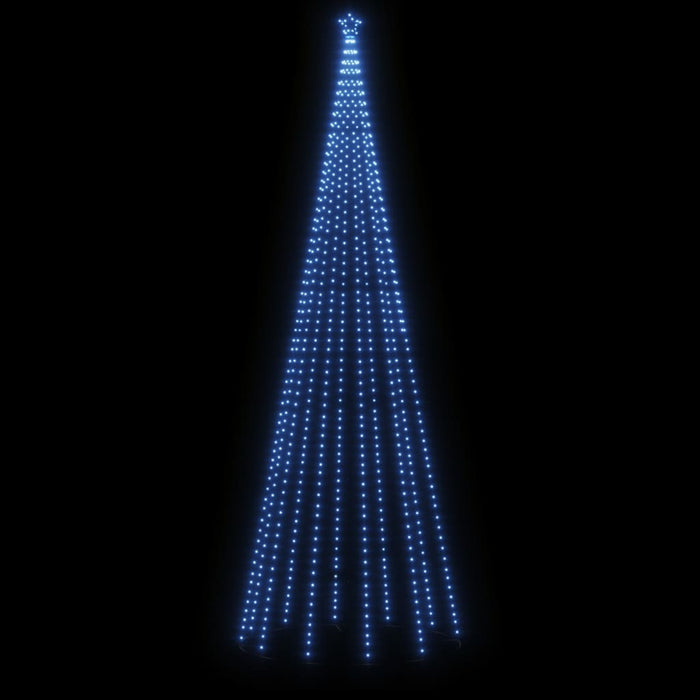 Albero di Natale con Puntale e LED di varie intensità e altezze