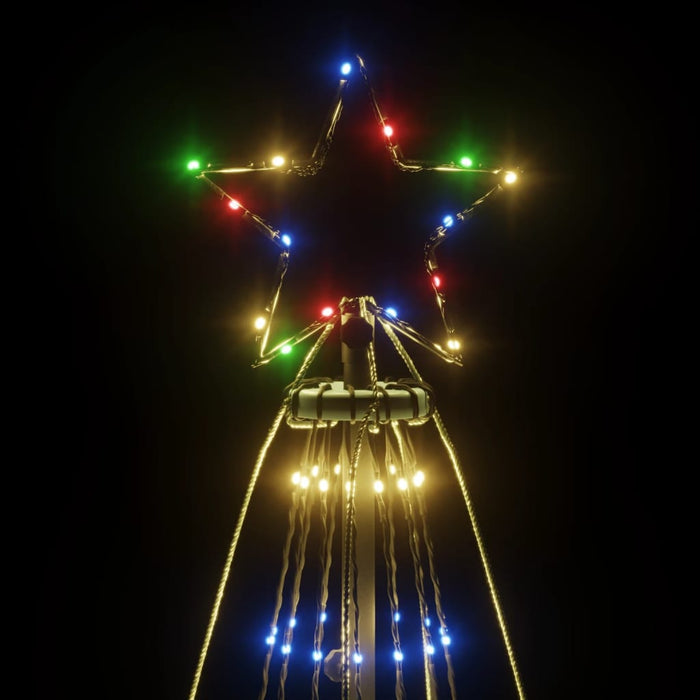 Albero di Natale con Puntale e LED di varie intensità e altezze