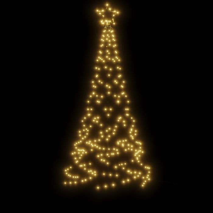 Albero di Natale con Puntale e LED di varie intensità e altezze