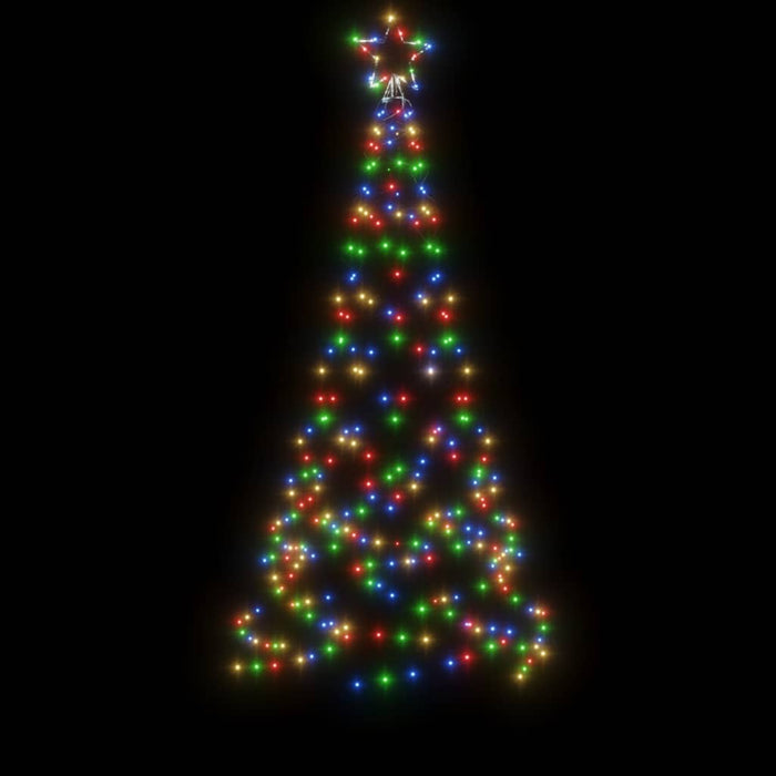 Albero di Natale con Puntale e LED di varie intensità e altezze