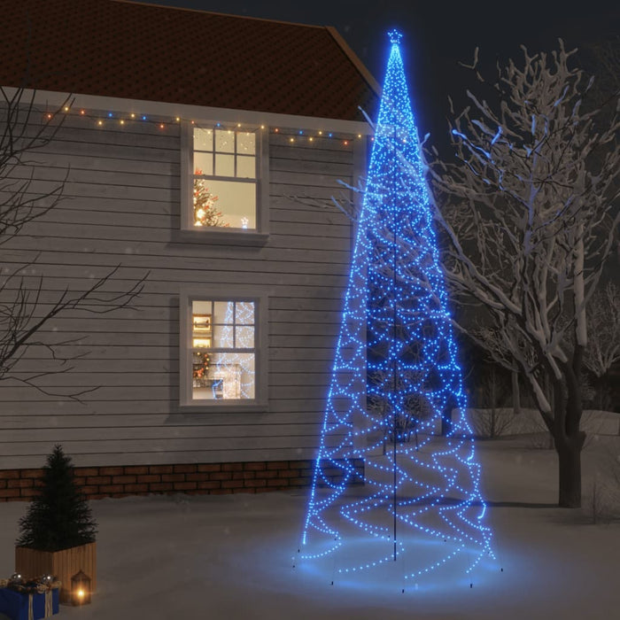 Albero di Natale con Puntale e LED di varie intensità e altezze