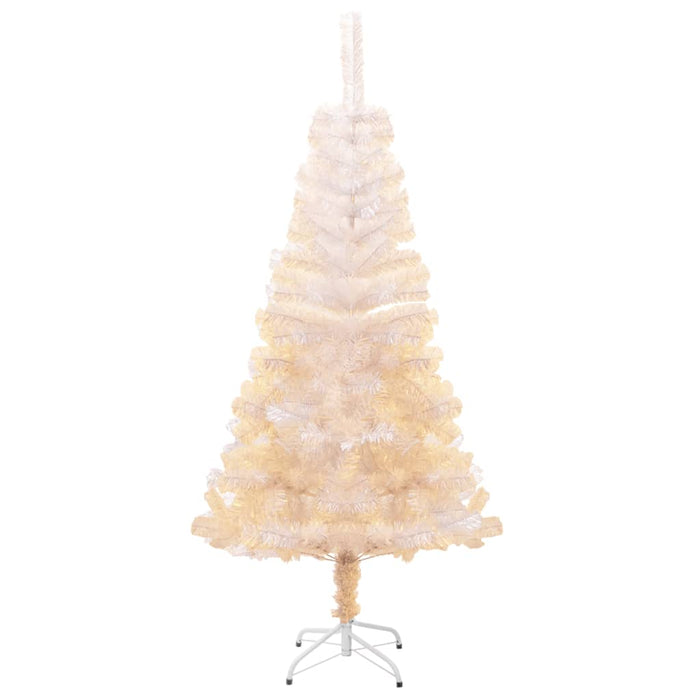 Albero di Natale Artificiale Punte Iridescenti in PVC