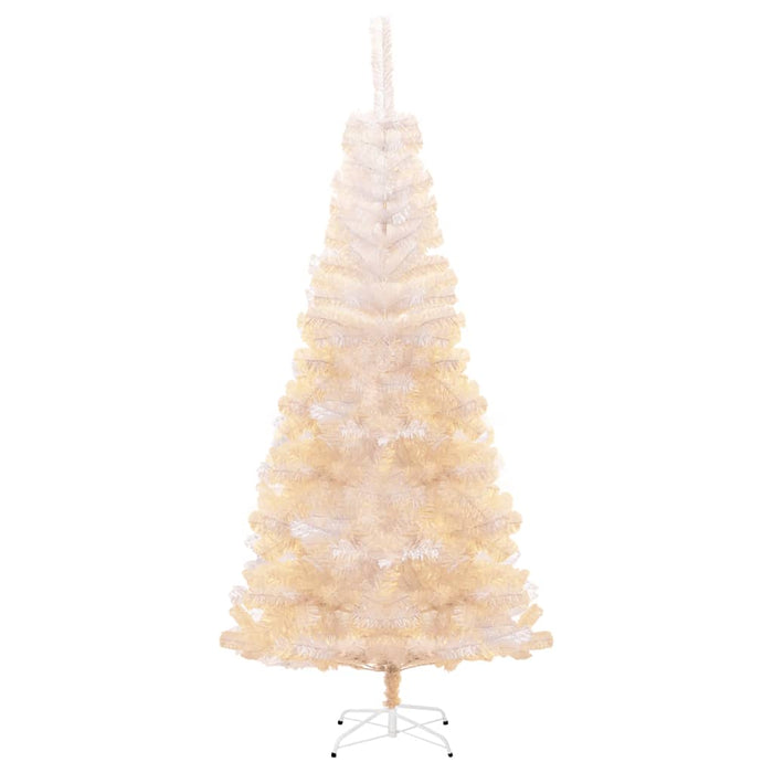 Albero di Natale Artificiale Punte Iridescenti in PVC