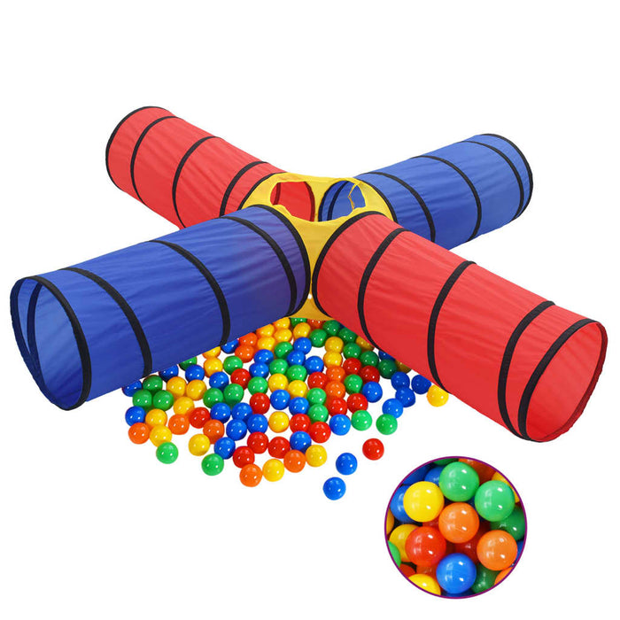 Tunnel e Tenda da Gioco per Bambini con 250 Palline Multicolore