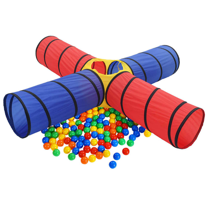 Tunnel e Tenda da Gioco per Bambini con 250 Palline Multicolore