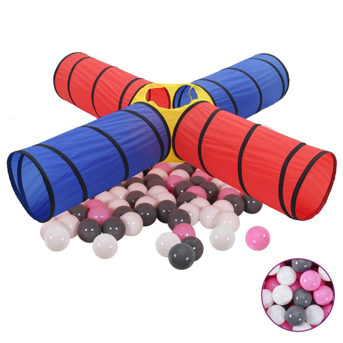 Tunnel e Tenda da Gioco per Bambini con 250 Palline Multicolore