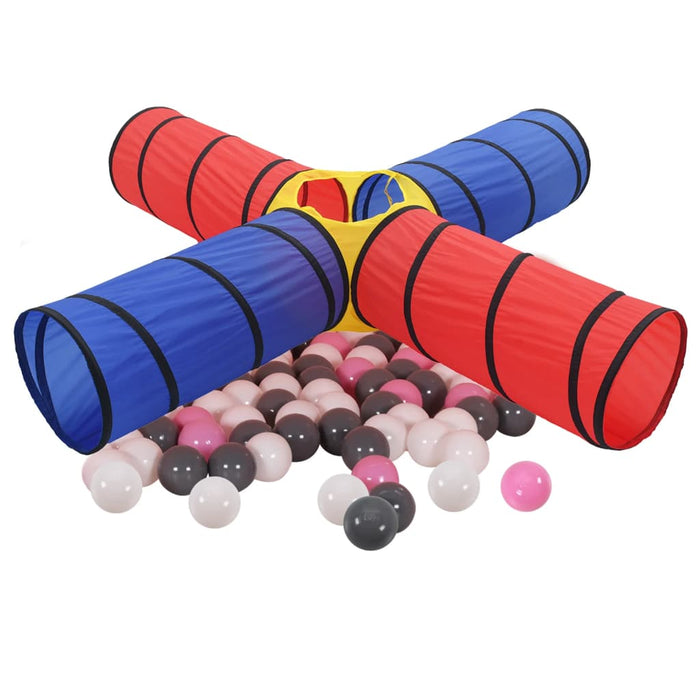 Tunnel e Tenda da Gioco per Bambini con 250 Palline Multicolore