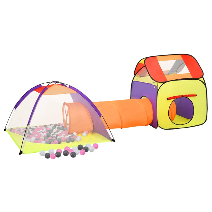 Tunnel e Tenda da Gioco per Bambini con 250 Palline Multicolore