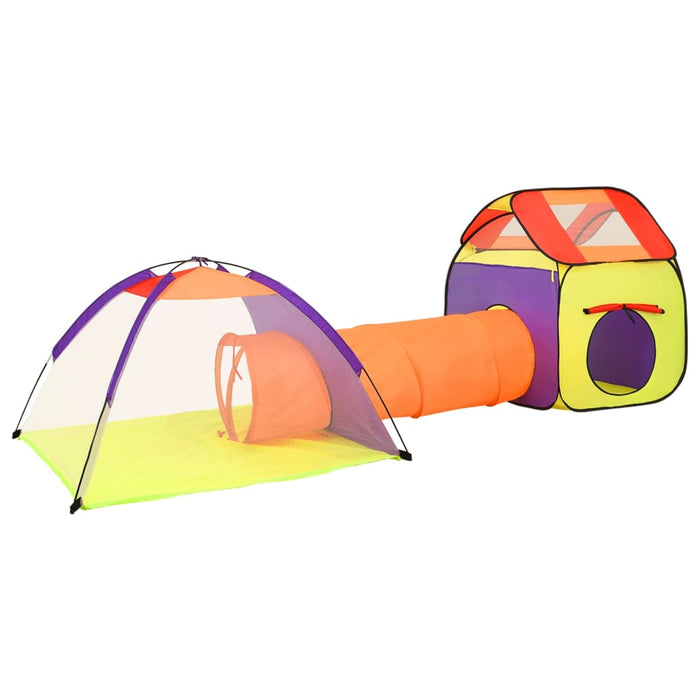 Tunnel e Tenda da Gioco per Bambini con 250 Palline Multicolore