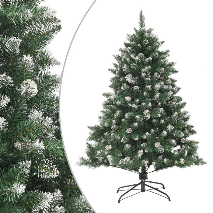 Albero di Natale Artificiale con Base in PVC