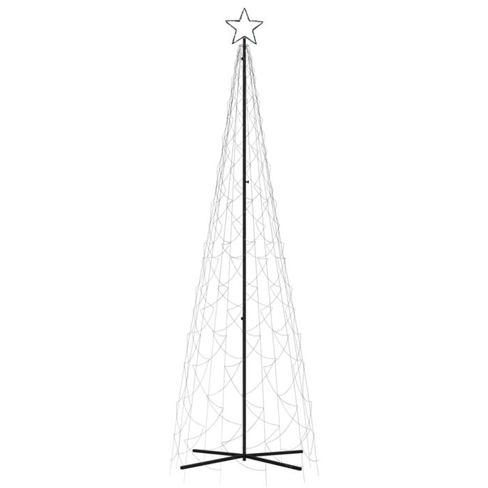 Albero di Natale a Cono Colorato con LED