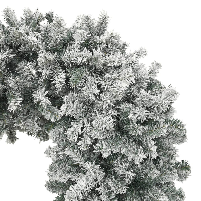 Albero di Natale ad Arco 240 cm e 270 cm Innevato e Verde