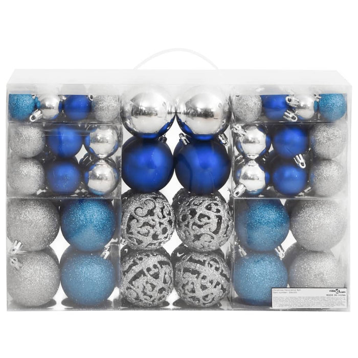 Set Palline di Natale 100 pz 3/4/6 cm