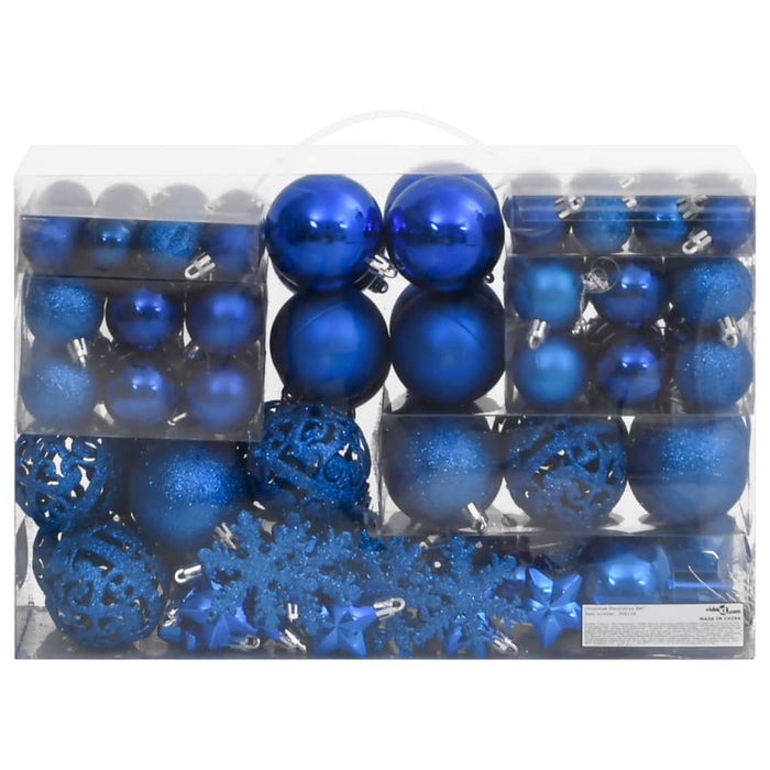 Set Palline di Natale 111 pz in Polistirene