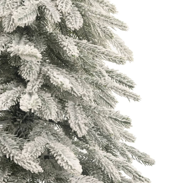 Albero di Natale Artificiale con Neve Fioccata Incernierato