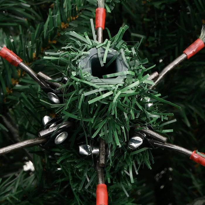 Albero di Natale Artificiale con Neve Fioccata Incernierato