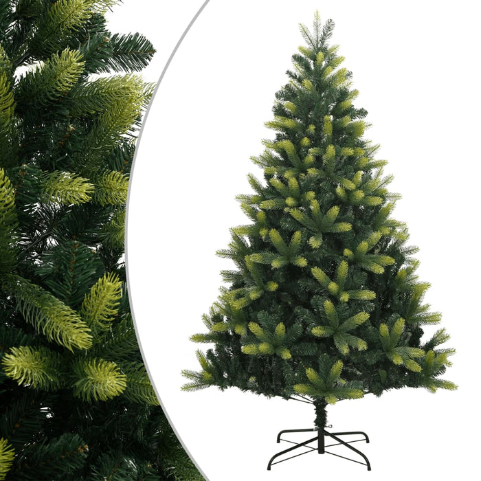 Albero di Natale Artificiale Incernierato con Base