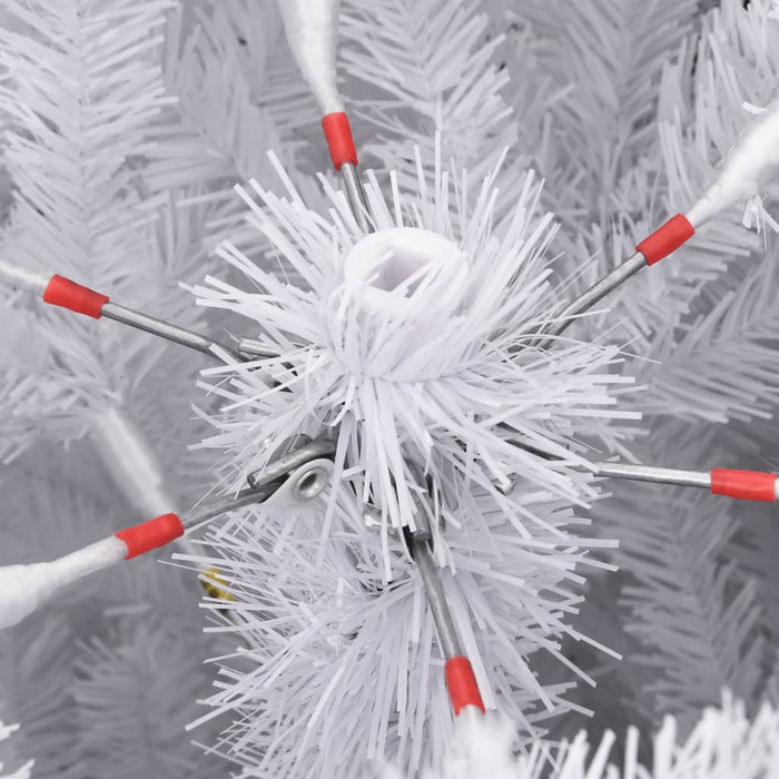 Albero di Natale Artificiale con Neve Fioccata Incernierato