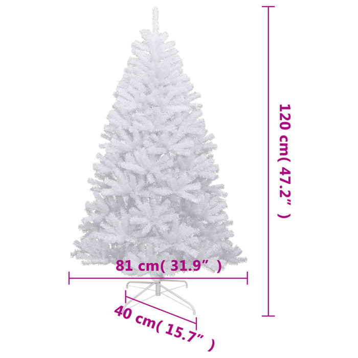 Albero di Natale Artificiale con Neve Fioccata Incernierato