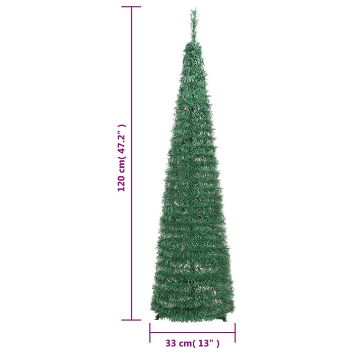 Albero di Natale Artificiale Pop-up con LED Neve Fioccata e Luminosità Variabile