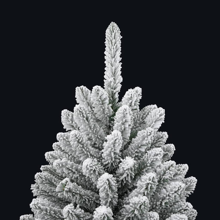 Albero di Natale Artificiale con Neve Fioccata Incernierato