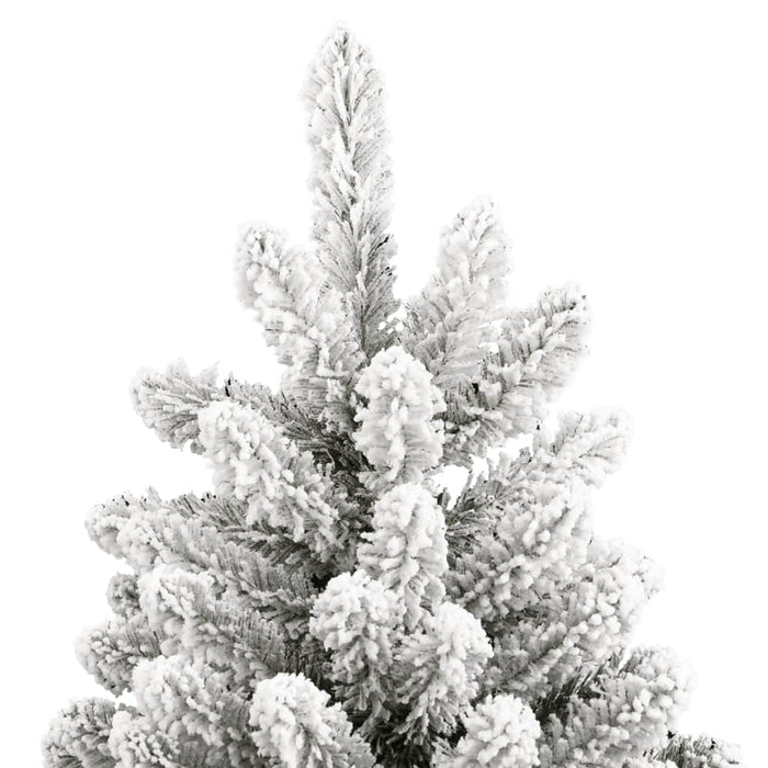 Albero di Natale Artificiale con Neve Fioccata Incernierato