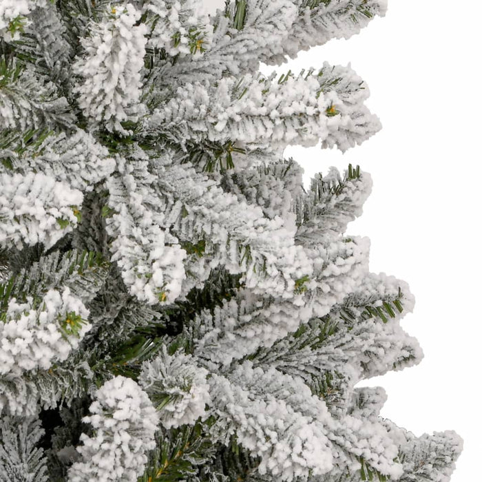 Albero di Natale Artificiale con Neve Fioccata Incernierato